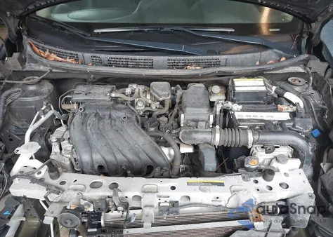 2014 Nissan Versa 1.6 S+ z USA, uszkodzony, nr VIN 3N1CN7AP1EL853393